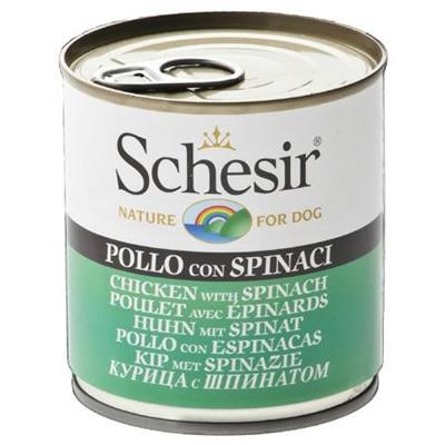 SCHESIR DOG POLLO/SPINACI GR 285