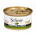 SCHESIR CAT TONNO POLLO GR 85