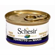 SCHESIR CAT TONNO MANZO GR 85