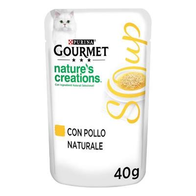 GOURMET NATURE'S CREATION SOUP POLLO 16 X GR 40