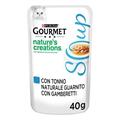 GOURMET NATURE'S CREATIONS SOUP TONNO/GAMBERETTI 16 X GR 40