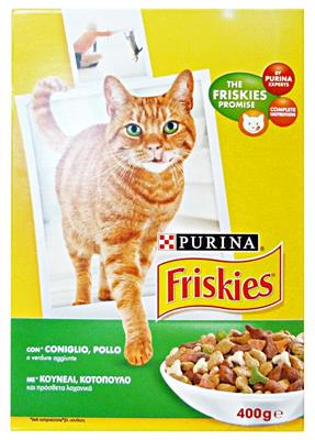 FRISKIES DRY CONIGLIO/POLLO/VERDURE GR 400