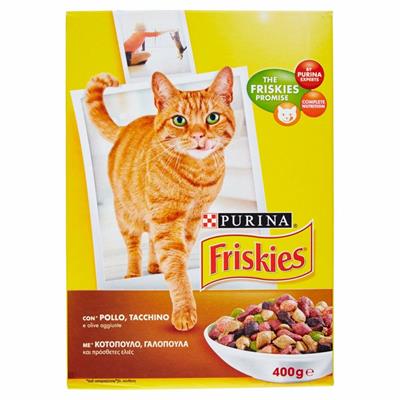 FRISKIES DRY POLLO/TACCHINO/OLIVE KG 2