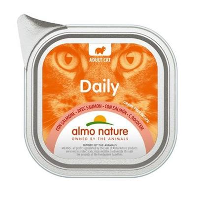 ALMO DAILY CAT SALMONE 32 X GR 100