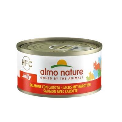 ALMO NATURAL SALMONE/CAROTE JELLY GR 70