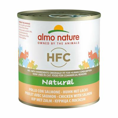 ALMO NATURAL POLLO/SALMONE GR 280