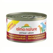 ALMO DOG MANZO/PATATE/PISELLI GR 95