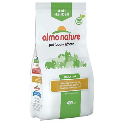 ALMO HOLISTIC ANTI-HAIRBALL POLLO/RISO GR 400