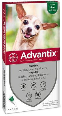 ADVANTIX 0/4 4 PIPETTE