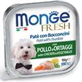 MONGE DOG FRESH POLLO/ORTAGGI 32 X GR 100