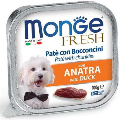 MONGE DOG FRESH ANATRA 32 X GR 100