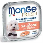 MONGE DOG FRESH SALMONE 32 X GR 100