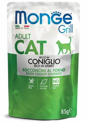 MONGE CAT GRILL BUSTE CONIGLIO 28XGR 85