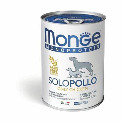 MONGE MONO SOLO POLLO GR 400