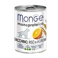 MONGE MONO FRUIT TACCHINO/AGRUMI GR 400