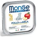 MONGE MONO FRUIT JUNIOR POLLO/MELA 24 X GR 150