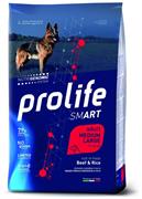 PROLIFE DOG SMART MEDIUM/LARGE MANZO/RISO KG 12