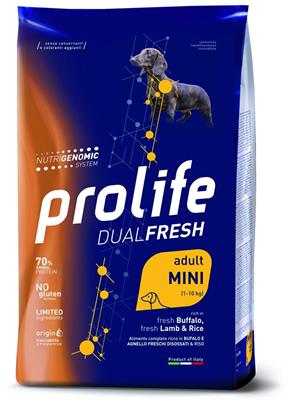 PROLIFE DOG DUAL MINI AGNELLO/BUFALO/RISO GR 600