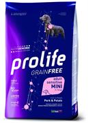 PROLIFE DOG GRAIN FREE MINI MAIALE/PATATE GR 600