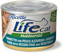 LIFECAT RICETTE TONNO/PESCE AZZURRO/VERDURE GR 150