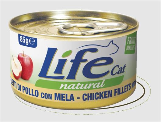 LIFECAT NEW FILETTO POLLO/MELA GR 85