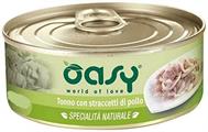 OASY CAT TONNO/STRACCETTI POLLO GR 150