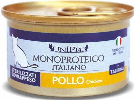 UNICAMENTE CAT POLLO STERILIZED GR 85