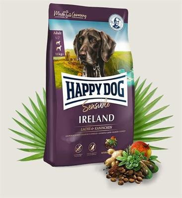 HAPPYDOG IRLAND SALMONE/CONIGLIO KG 4