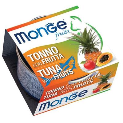 MONGE CAT FRUITS TONNO/FRUTTA GR 80