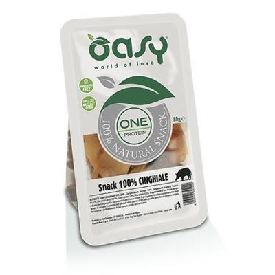 OASY DOG SNACK ONE PROTEIN CINGHIALE GR 80