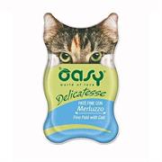 OASY CAT DELICATESSE PATE' MERLUZZO 18 X GR 85