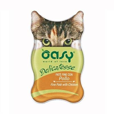 OASY CAT DELICATESSE PATE' POLLO 18 X GR 85