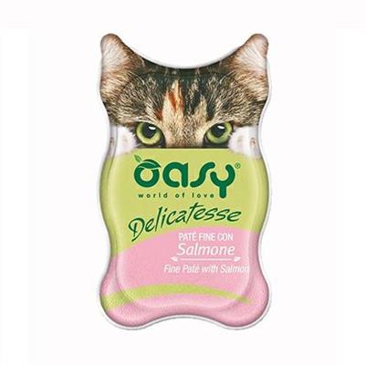 OASY CAT DELICATESSE PATE' SALMONE 18 X GR 85