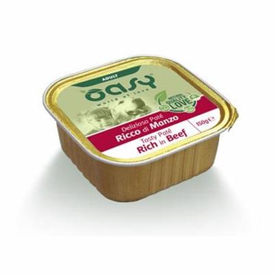 OASY DOG PATE' DELIZIOSO MANZO 11 X GR 150