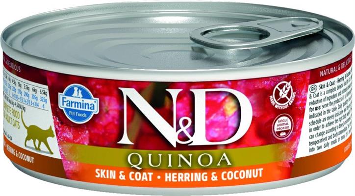 ND UM CAT QUINOA SKIN ARINGA/COCCO GR 80