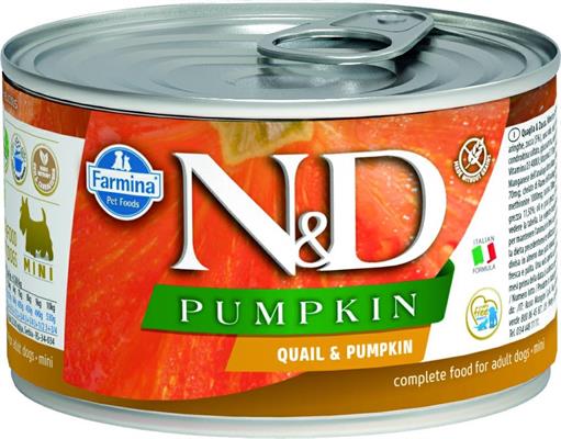 ND UM DOG PUMPKIN MINI QUAGLIA GR 140