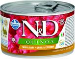 ND UM DOG QUINOA SKIN QUAGLIA/COCCO GR 140