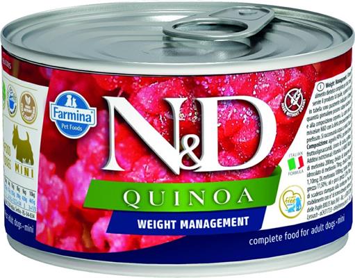 ND UM DOG QUINOA WEIGHT MANAGEMENT GR 140