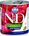 ND UM DOG QUINOA WEIGHT MANAGEMENT GR 285