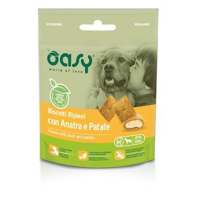 OASY BISCOTTI RIPIENI ANATRA/PATATE GR 80