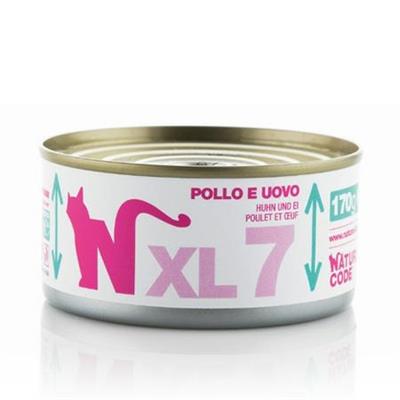 NATURAL CODE XL7 POLLO/UOVO GR 170