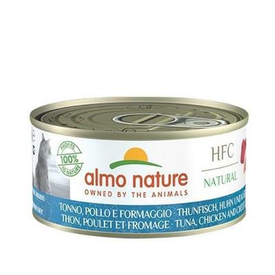 ALMO NATURAL TONNO/POLLO/FORMAGGIO GR 150