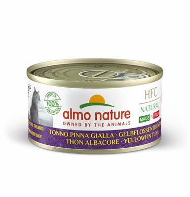 ALMO NATURAL MADE IN ITALY TONNO PINNA GIALLA GR 70