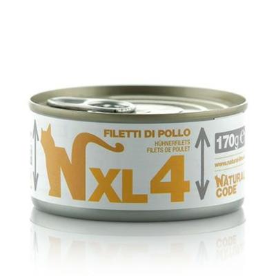 NATURAL CODE XL4 FILETTI DI POLLO GR 170