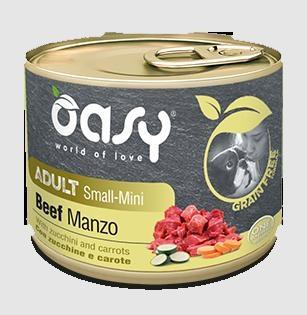 OASY DOG GRAIN FREE MINI GR 200 MANZO