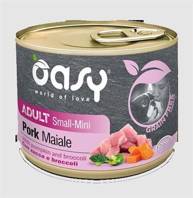 OASY DOG GRAIN FREE MINI GR 200 MAIALE