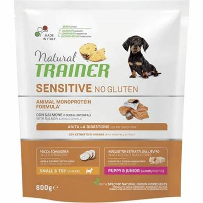 TRAINER SENSITIVE MINI PUPPY SALMONE GR 800