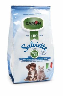 CAMON SALVIETTE 100 PZ MUSCHIIO/ALOE