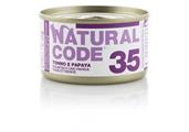 NATURAL CODE 35 CAT TONNO/PAPAYA GR 85