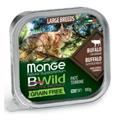 MONGE CAT BWILD 32 X GR 100 BUFALO/ORTAGGI